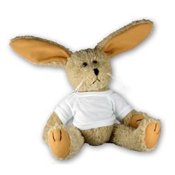 Toon details voor Pluche Knuffel Konijn 16 cm. - inclusief sublimatie t-shirt Afbeelding van Pluche Knuffel Konijn 16 cm. - inclusief sublimatie t-shirt