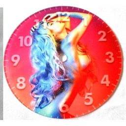 Toon details voor Subli Acrylglas Clock sheet 15 cm. - rond 15 cm. dikte 3 mm. Afbeelding van Subli Acrylglas Clock sheet 15 cm. - rond 15 cm. dikte 3 mm.