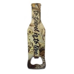 Toon details voor Subli Opener Metaal 3,9 x 14 cm. - model van fles Afbeelding van Subli Opener Metaal 3,9 x 14 cm. - model van fles