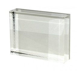 Toon details voor Subli Glasblok 6 x 8 x 2 cm. - crystal recht hoeken Afbeelding van Subli Glasblok 6 x 8 x 2 cm. - crystal recht hoeken
