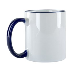 Toon details voor SUBLI Mug R&H 330 ml. - cobalt blue Afbeelding van SUBLI Mug R&H 330 ml. - cobalt blue