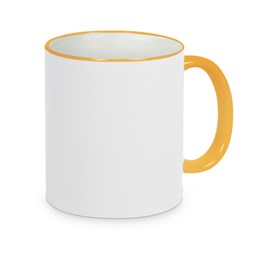 Toon details voor SUBLI Mug R&H 330 ml. - yellow Afbeelding van SUBLI Mug R&H 330 ml. - yellow