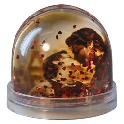 Toon details voor Photoglobe 9 x 9 cm. - met rode hartjes Afbeelding van Photoglobe 9 x 9 cm. - met rode hartjes