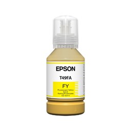 Toon details voor Epson T49FA fluor yellow - fles 140 ml. fluor geel Afbeelding van Epson T49FA fluor yellow - fles 140 ml. fluor geel