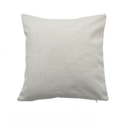 Toon details voor Subli Kussenhoes 40 x 40 cm. -  linnenlook beige Afbeelding van Subli Kussenhoes 40 x 40 cm. -  linnenlook beige