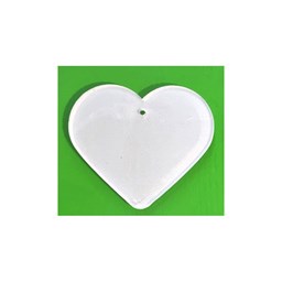 Toon details voor Subli Acrylglas Kersthart 60 x 88 mm. - ornament dikte 3 mm. Afbeelding van Subli Acrylglas Kersthart 60 x 88 mm. - ornament dikte 3 mm.