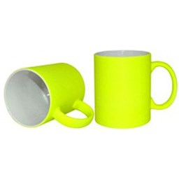 Toon details voor Creasure Fluor Matt Mug 330 ml. - neon yellow Afbeelding van Creasure Fluor Matt Mug 330 ml. - neon yellow