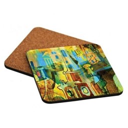 Toon details voor Subli Onderzetter 9 x 9 cm. - hardboard UNI 4026 Afbeelding van Subli Onderzetter 9 x 9 cm. - hardboard UNI 4026