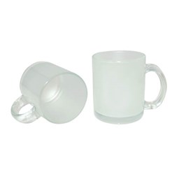 Toon details voor Subli Mug Frosted Glas 300 ml. - beker 10oz Afbeelding van Subli Mug Frosted Glas 300 ml. - beker 10oz