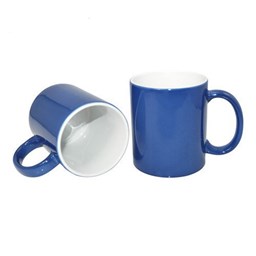 Toon details voor Subli Magic Mug Blauw - inhoud 330 ml. Afbeelding van Subli Magic Mug Blauw - inhoud 330 ml.