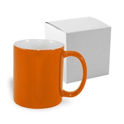 Toon details voor Subli Magic Mug Oranje - inhoud 330 ml. Afbeelding van Subli Magic Mug Oranje - inhoud 330 ml.