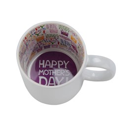 Toon details voor Subli Motto Mug Happy Mothers Day - beker 330 ml. Afbeelding van Subli Motto Mug Happy Mothers Day - beker 330 ml.
