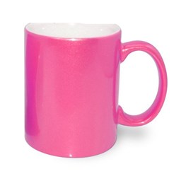Toon details voor Subli Metallic Mug Dark Pink - beker inhoud 330 ml. Afbeelding van Subli Metallic Mug Dark Pink - beker inhoud 330 ml.
