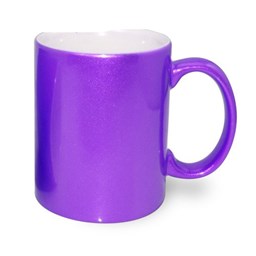 Toon details voor Subli Metallic Mug Purple  - beker inhoud 330 ml. Afbeelding van Subli Metallic Mug Purple  - beker inhoud 330 ml.