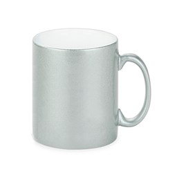Toon details voor Subli Metallic Mug Silver - beker inhoud 330 ml. Afbeelding van Subli Metallic Mug Silver - beker inhoud 330 ml.