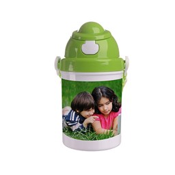 Toon details voor SUBLI Kinder Bidon groen - inhoud 400 ml. Afbeelding van SUBLI Kinder Bidon groen - inhoud 400 ml.
