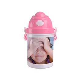 Toon details voor SUBLI Kinder Bidon roze - inhoud 400 ml. Afbeelding van SUBLI Kinder Bidon roze - inhoud 400 ml.