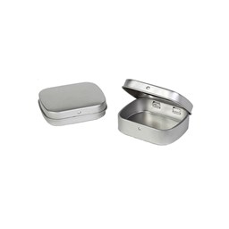Toon details voor Subli Pillendoos 59 x 47 x 19 mm. - zilver met scharnierdeksel Afbeelding van Subli Pillendoos 59 x 47 x 19 mm. - zilver met scharnierdeksel