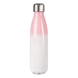 Toon details voor RVS Thermosfles Pink-White - inhoud 500 ml. Afbeelding van RVS Thermosfles Pink-White - inhoud 500 ml.