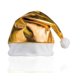 Toon details voor Subli Kerstmuts Goud - formaat 28 x 40 cm. Afbeelding van Subli Kerstmuts Goud - formaat 28 x 40 cm.